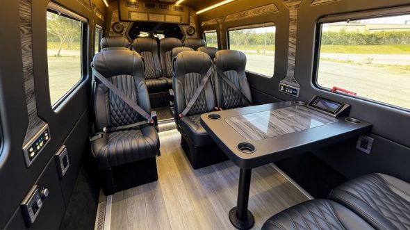 12 passenger sprinter van interior waterbury