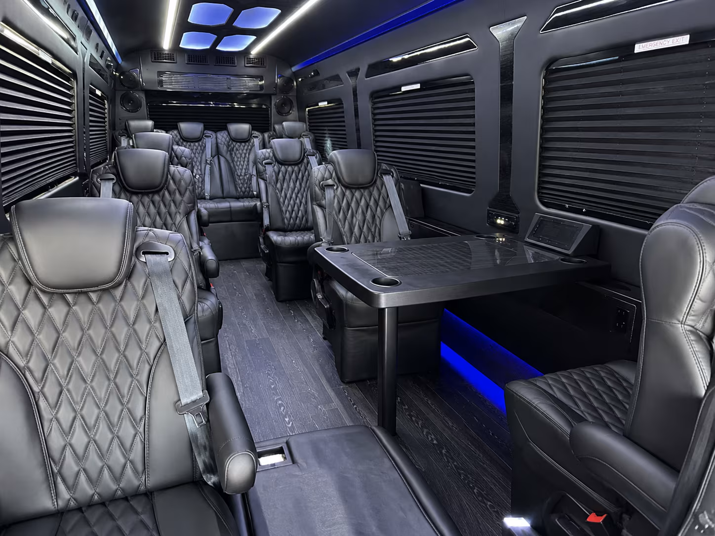 18 passenger sprinter van interior