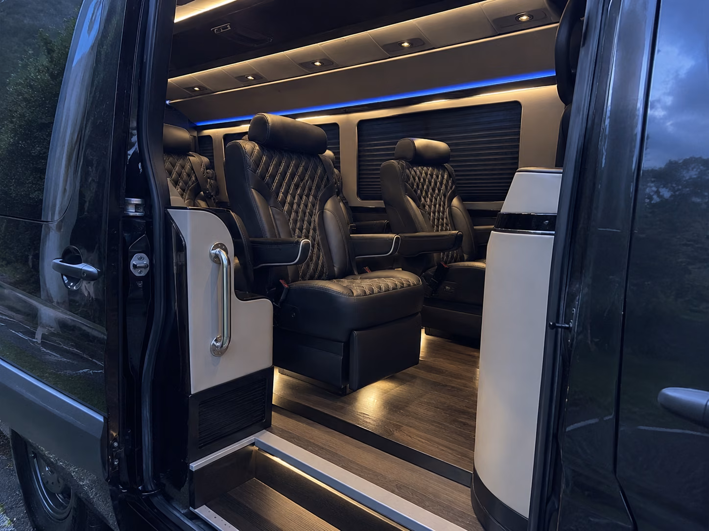 find the perfect transportation for your next employee shuttle 1