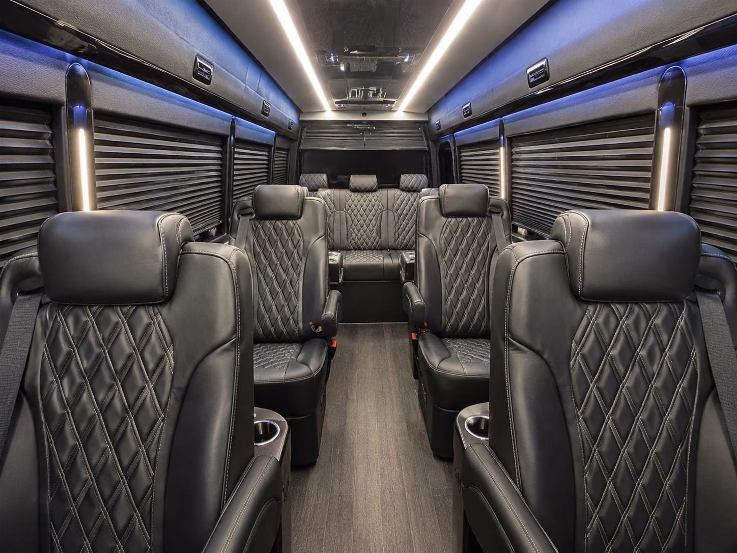 waterbury 10 passenger sprinter van interior