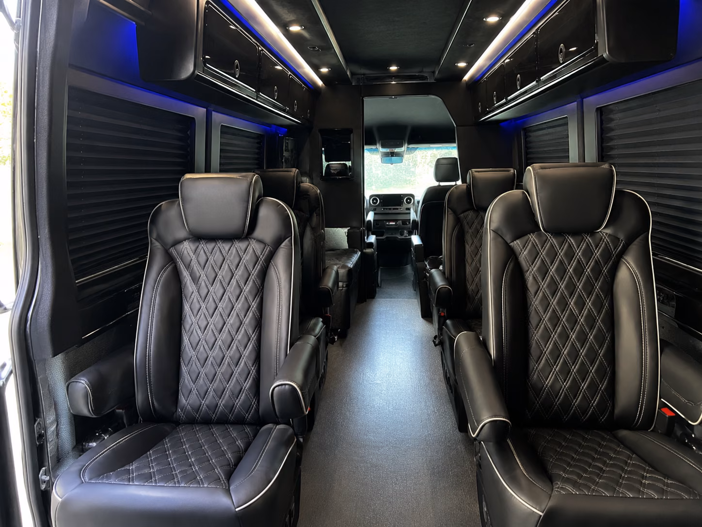 waterbury 15 passenger sprinter van inside