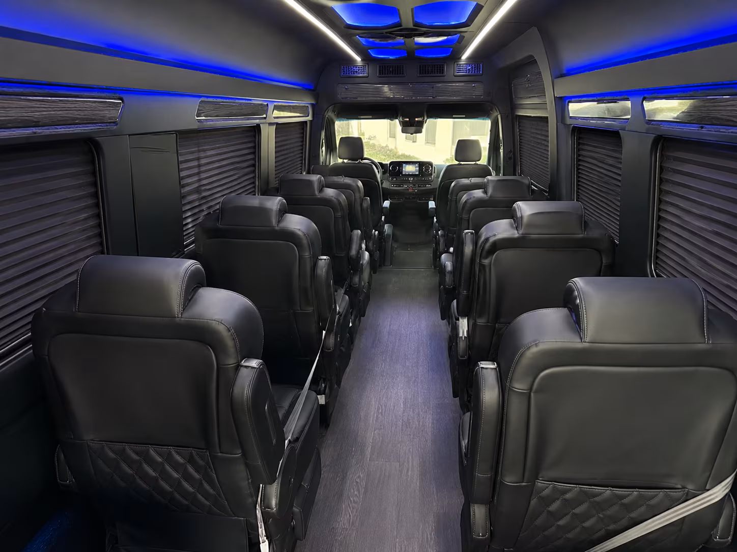 waterbury 15 passenger sprinter van interior