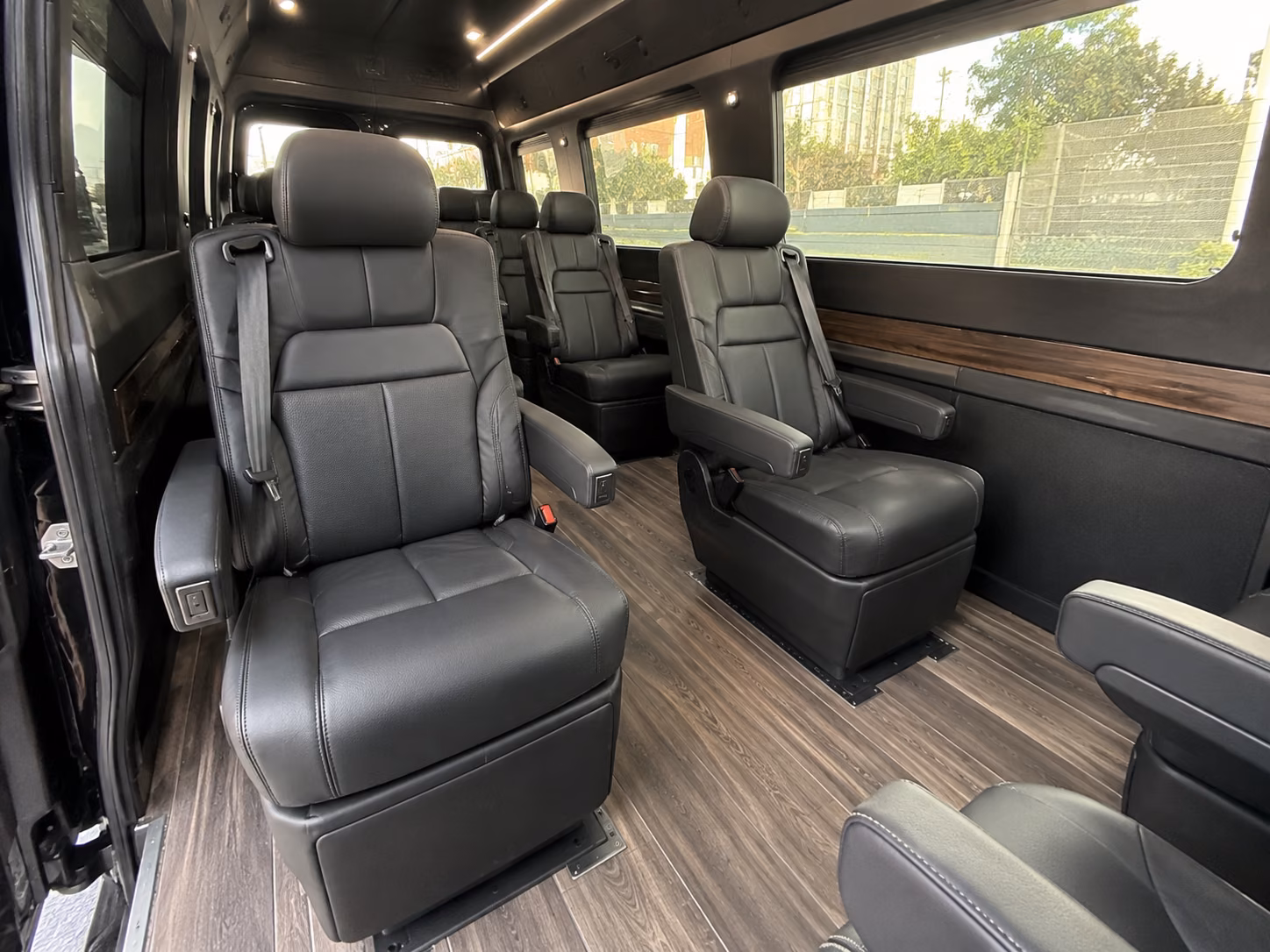 waterbury 20 passenger sprinter van interior