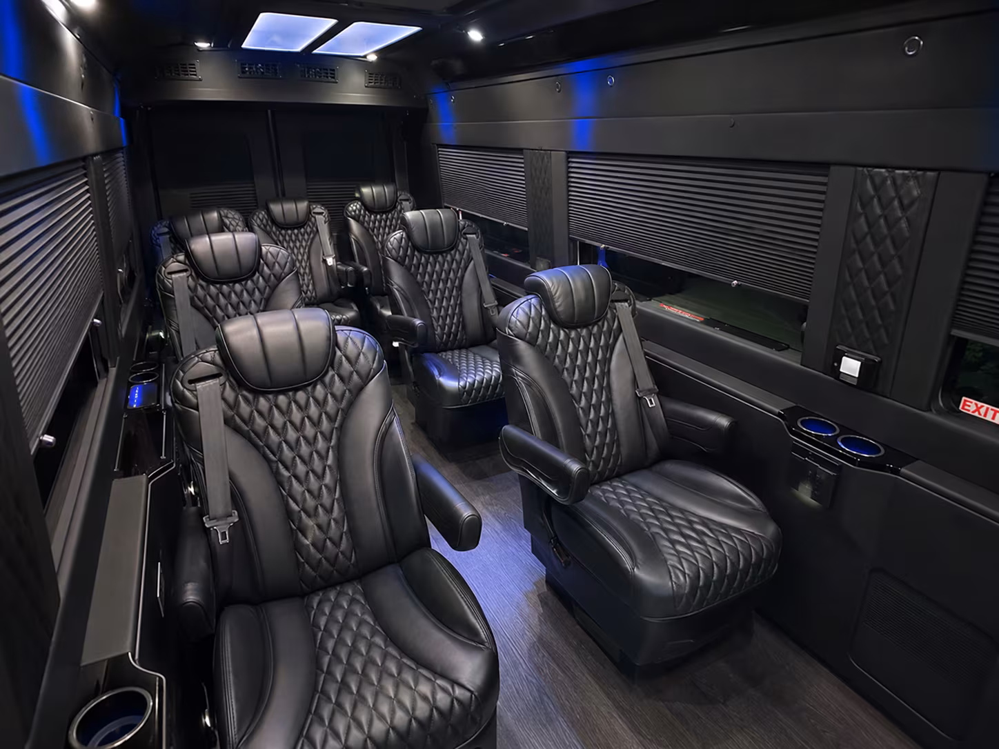waterbury 8 passenger sprinter van interior