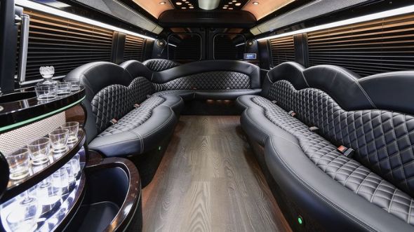 sprinter limousine inside waterbury